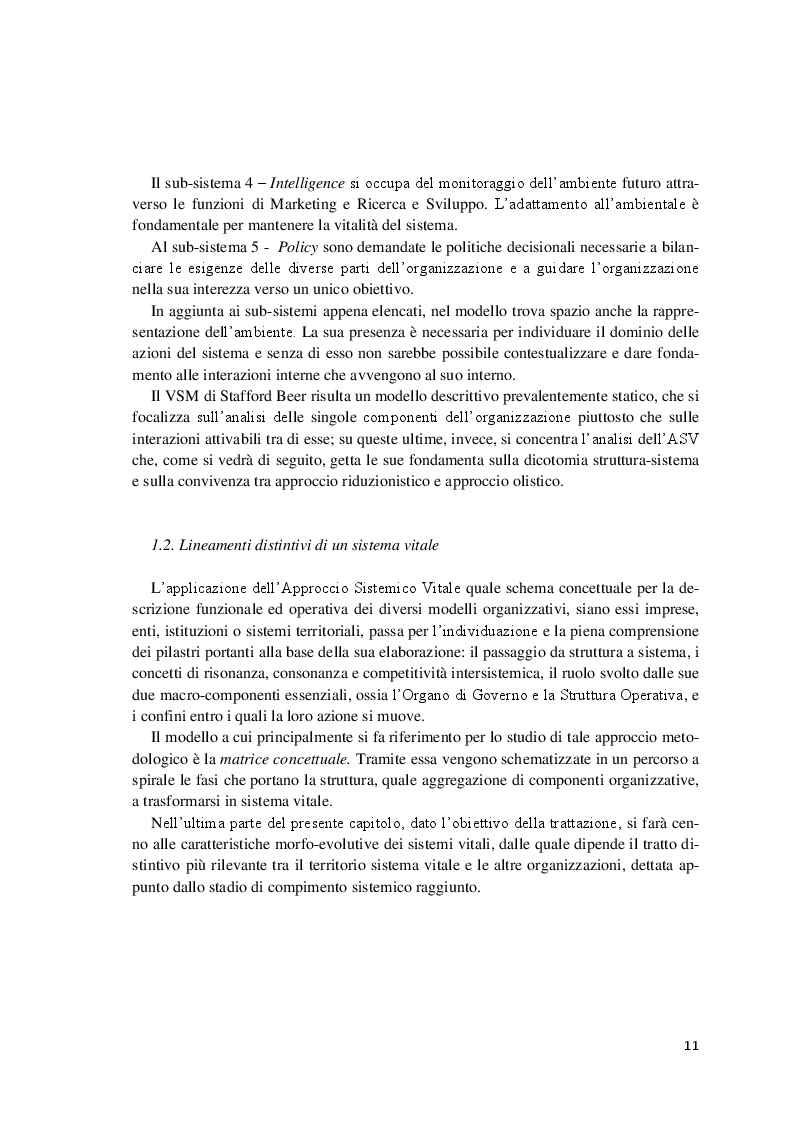 Anteprima della tesi: Analisi sistemico-vitale della competitività territoriale. Il brand Sicilia all’Expo 2015, Pagina 7