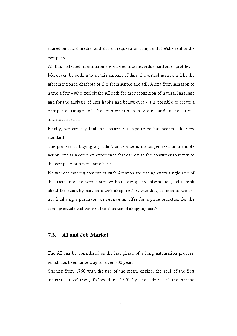 Anteprima della tesi: Legal issues of Artificial Intelligence. The Chess Game as a metaphor of the controversial relationship between the Human and the Machine, Pagina 10