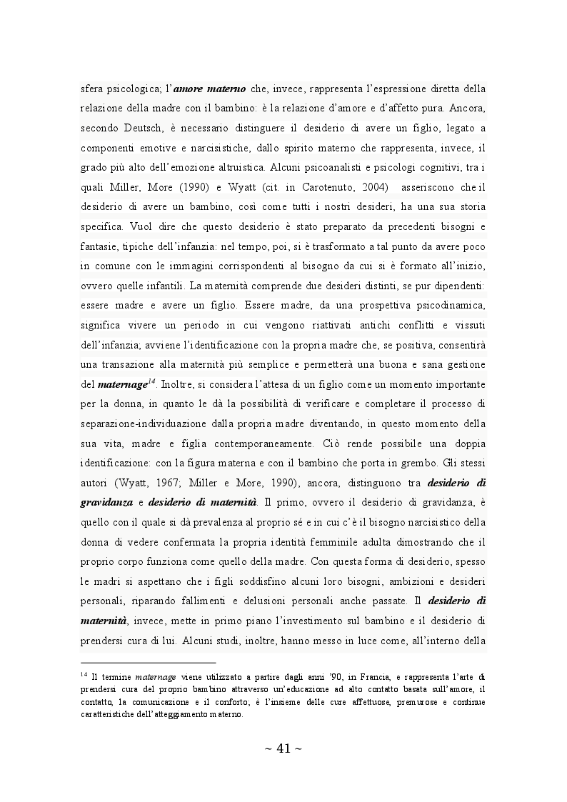 Anteprima della tesi: Non sento il battito... il lutto perinatale e il racconto di sé, Pagina 7