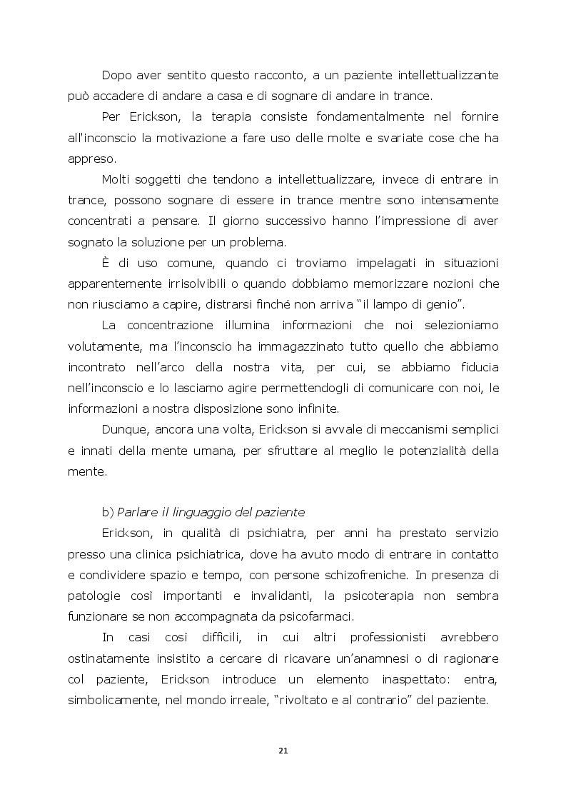 Anteprima della tesi: Milton H. Erickson - Aneddoti, Pagina 3