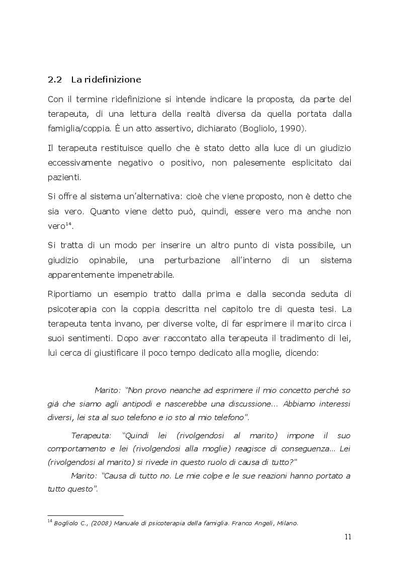 Anteprima della tesi: Una singolare terapia di coppia, Pagina 5