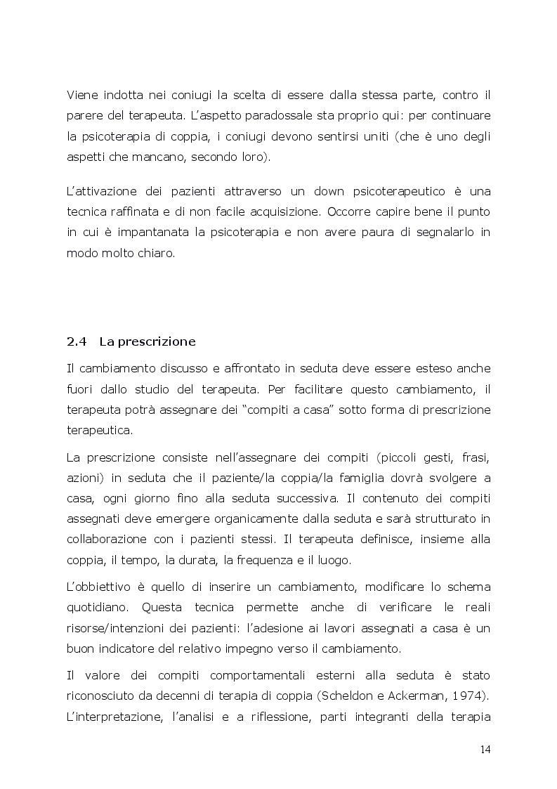 Anteprima della tesi: Una singolare terapia di coppia, Pagina 8