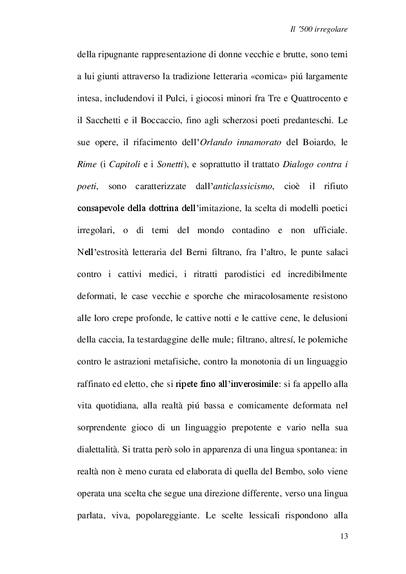 Anteprima della tesi: Stanze in lode della donna brutta, stampate a Firenze da Anton Francesco Doni, 1547. Edizione commentata, Pagina 4