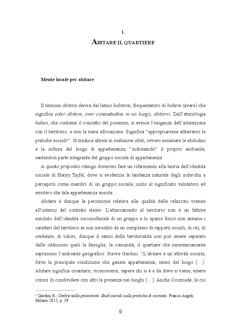 Anteprima della tesi: La progettazione urbana partecipata: il caso Borgo Nuovo, Pagina 6