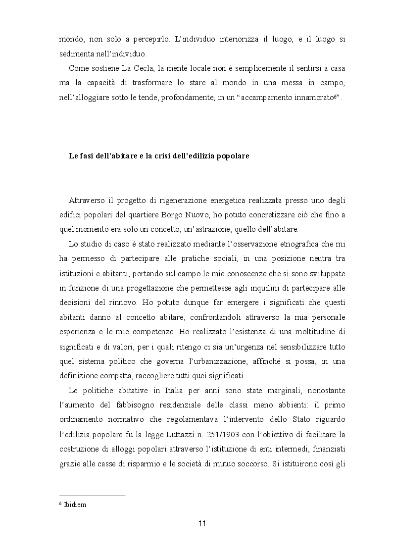 Anteprima della tesi: La progettazione urbana partecipata: il caso Borgo Nuovo, Pagina 8