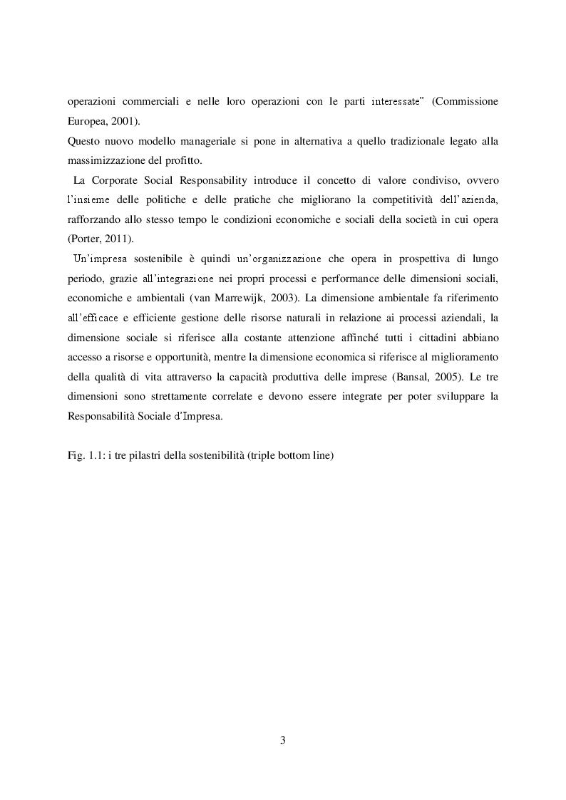 Anteprima della tesi: Sostenibilità e welfare aziendale: il caso Elettrica Retail S.p.A., Pagina 5