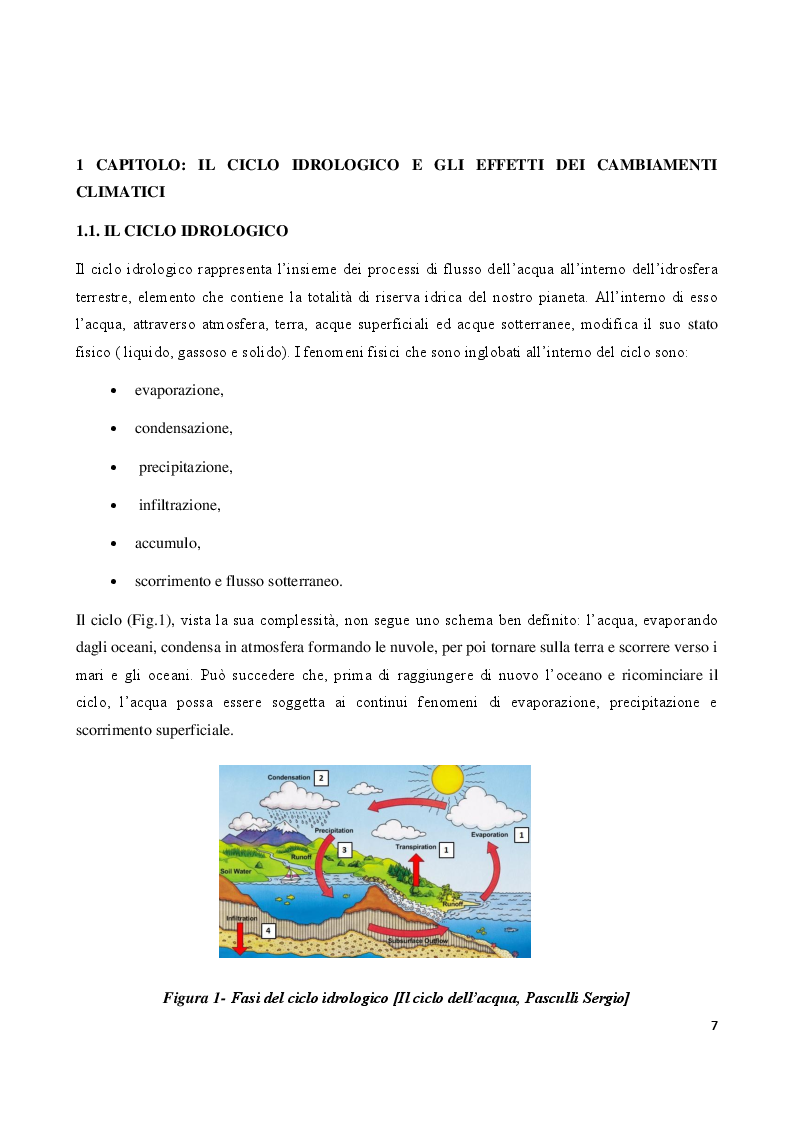 Anteprima della tesi: Calibrazione e validazione del modello Cathy in un bacino idrologico dell'Italia meridionale, Pagina 4