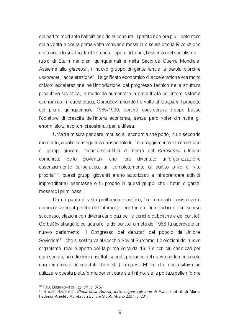 Anteprima della tesi: Modelli societari a confronto: la costituzione e l'organizzazione interna della S.R.L. e della O.O.O., Pagina 10