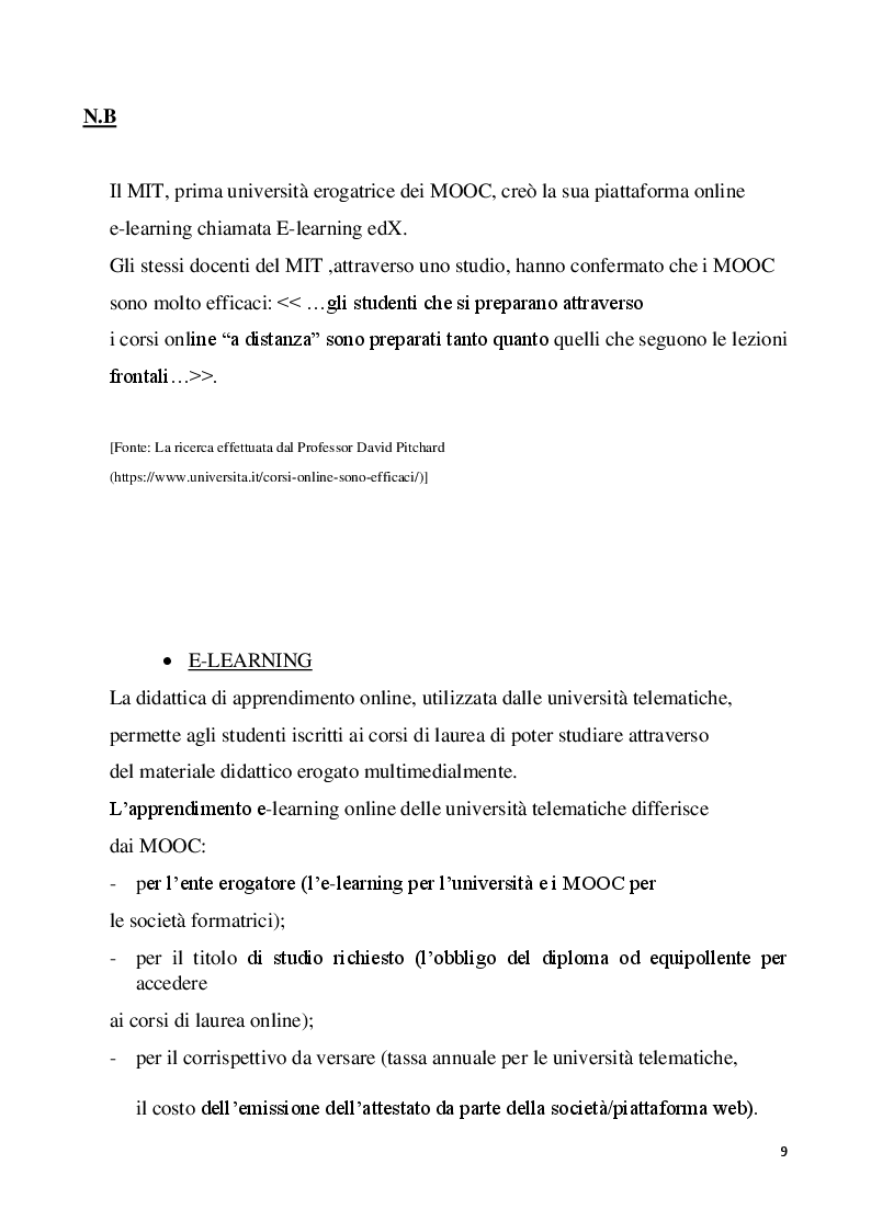 Anteprima della tesi: La soluzione...telematica, Pagina 6