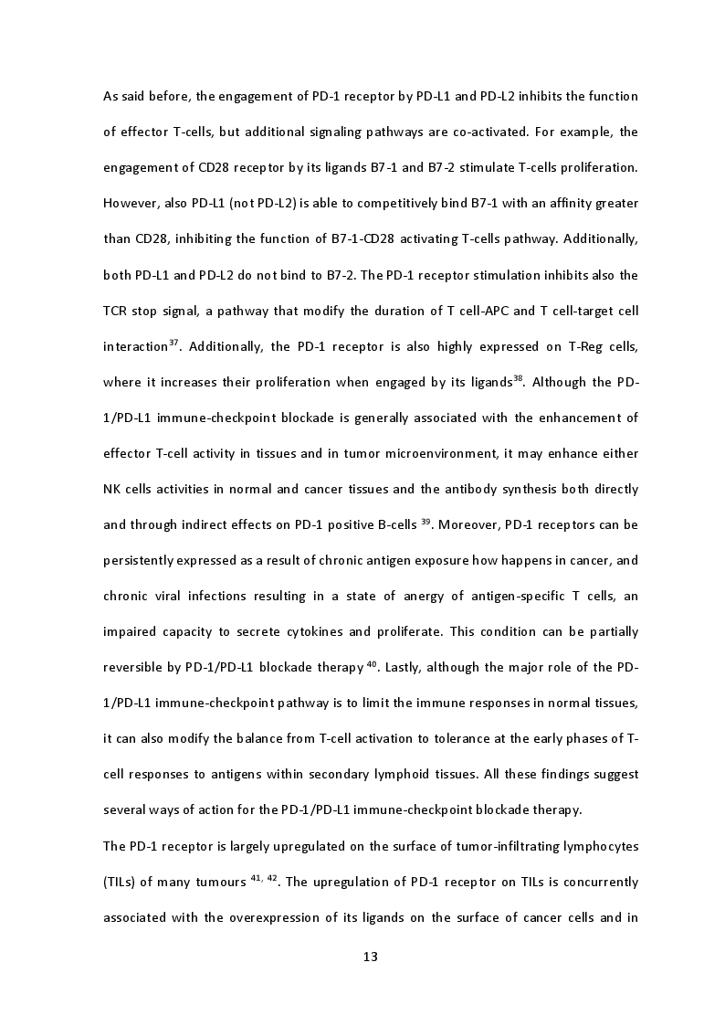 Estratto dalla tesi: Correlation between PD-1 and PD-L1 expression profile, NLR, LDH and Objective Response Rate, PFS and OS in advanced NSCLC after immunotherapy