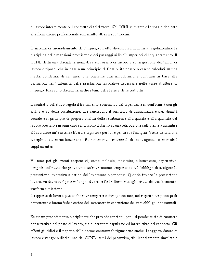 Anteprima della tesi: Il CCNL per i dipendenti negli studi professionali, Pagina 3