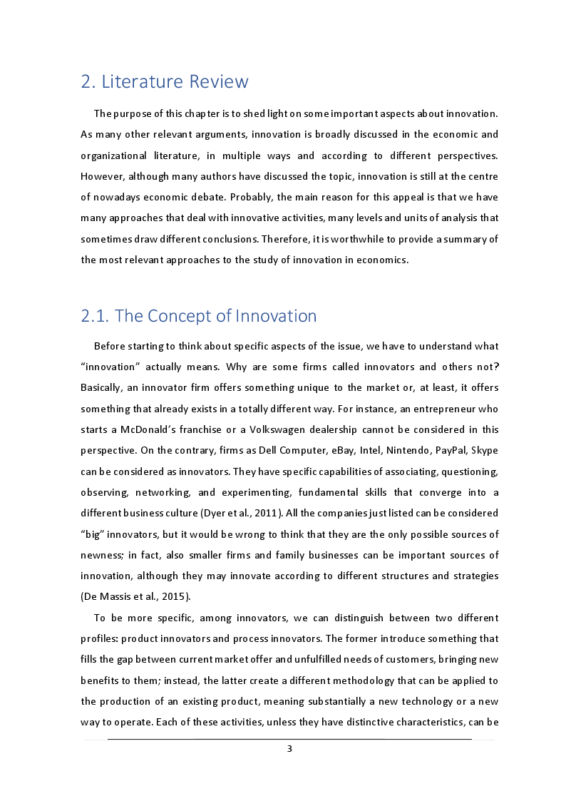 Anteprima della tesi: Does Firm Size Matter for Breakthrough Innovations? Evidence from a Dataset of Innovation Awards, Pagina 5