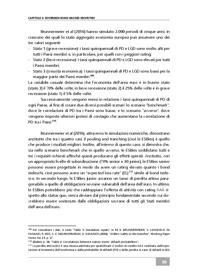 Anteprima della tesi: EUROBOND: la condivisione dei debiti sovrani europei come possibile soluzione al problema strutturale del debito pubblico italiano? Le recenti proposte della BCE, Pagina 3