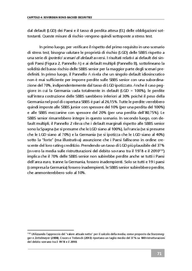 Anteprima della tesi: EUROBOND: la condivisione dei debiti sovrani europei come possibile soluzione al problema strutturale del debito pubblico italiano? Le recenti proposte della BCE, Pagina 5