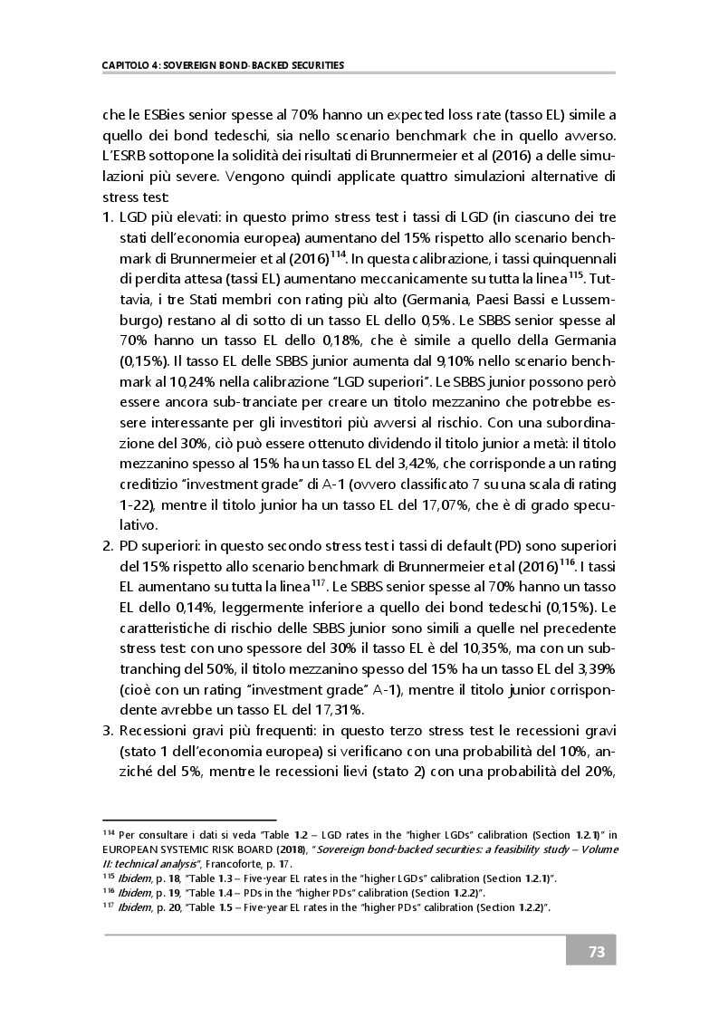 Anteprima della tesi: EUROBOND: la condivisione dei debiti sovrani europei come possibile soluzione al problema strutturale del debito pubblico italiano? Le recenti proposte della BCE, Pagina 7