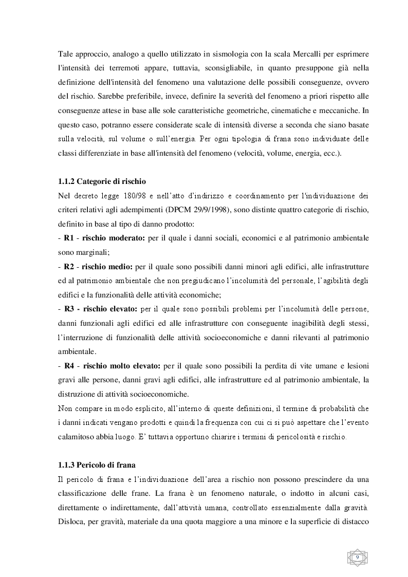 Anteprima della tesi: Il controllo cinematico dei movimenti franosi - Landslides monitoring, Pagina 5