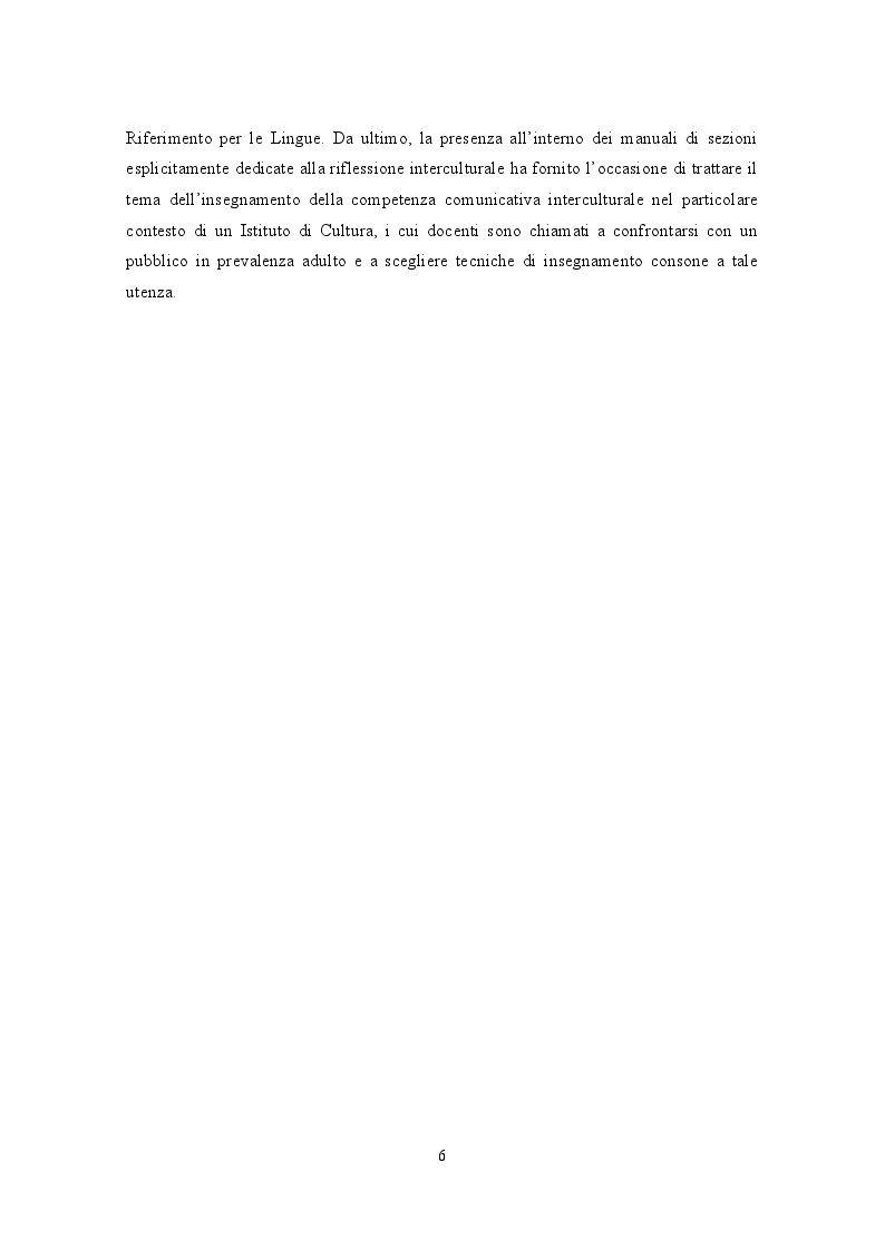 Anteprima della tesi: Educazione italiana all’estero: il caso dell’Istituto Italiano di Cultura di Monaco di Baviera, Pagina 5