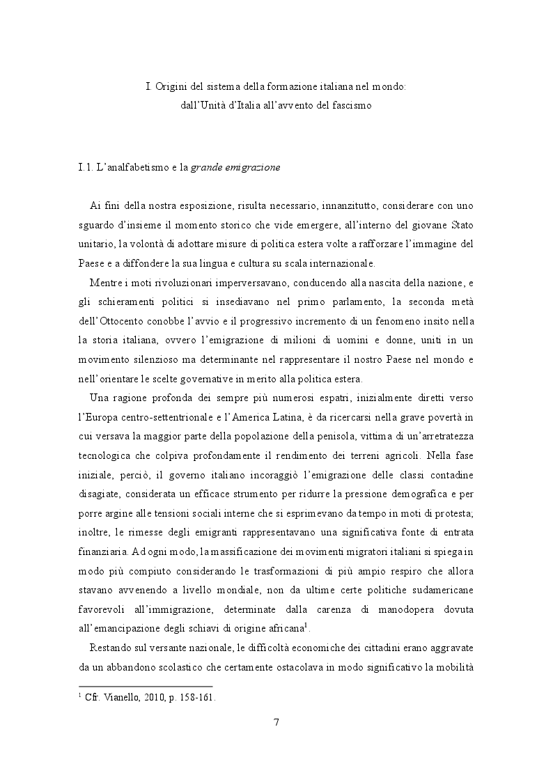 Anteprima della tesi: Educazione italiana all’estero: il caso dell’Istituto Italiano di Cultura di Monaco di Baviera, Pagina 6