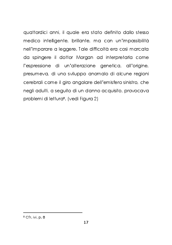 Anteprima della tesi: L'apprendimento visivo-non verbale di una lingua negli allievi con dislessia, Pagina 12