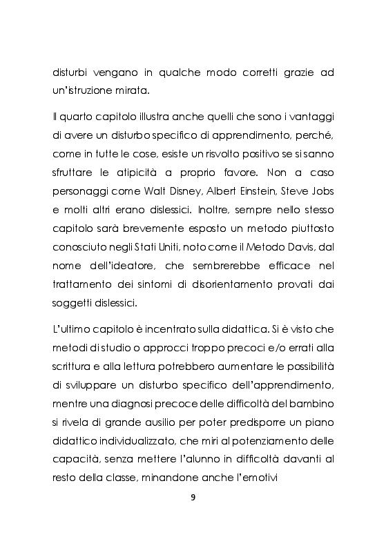 Anteprima della tesi: L'apprendimento visivo-non verbale di una lingua negli allievi con dislessia, Pagina 5