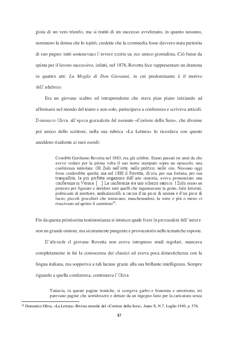 Anteprima della tesi: La Baraonda di Gerolamo Rovetta: contesto storico-politico ed analisi delle strutture narrative, Pagina 6