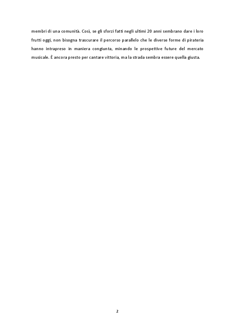 Anteprima della tesi: Storia, struttura e problematiche dell'industria fonografica - Dalle origini al “Value Gap”, Pagina 3