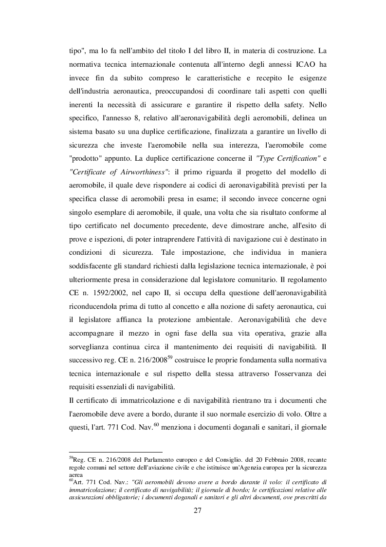 Anteprima della tesi: La sicurezza aerea, Pagina 6