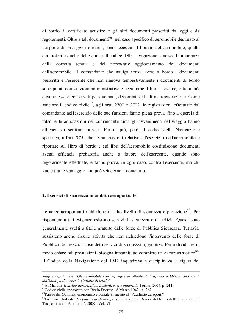 Anteprima della tesi: La sicurezza aerea, Pagina 7