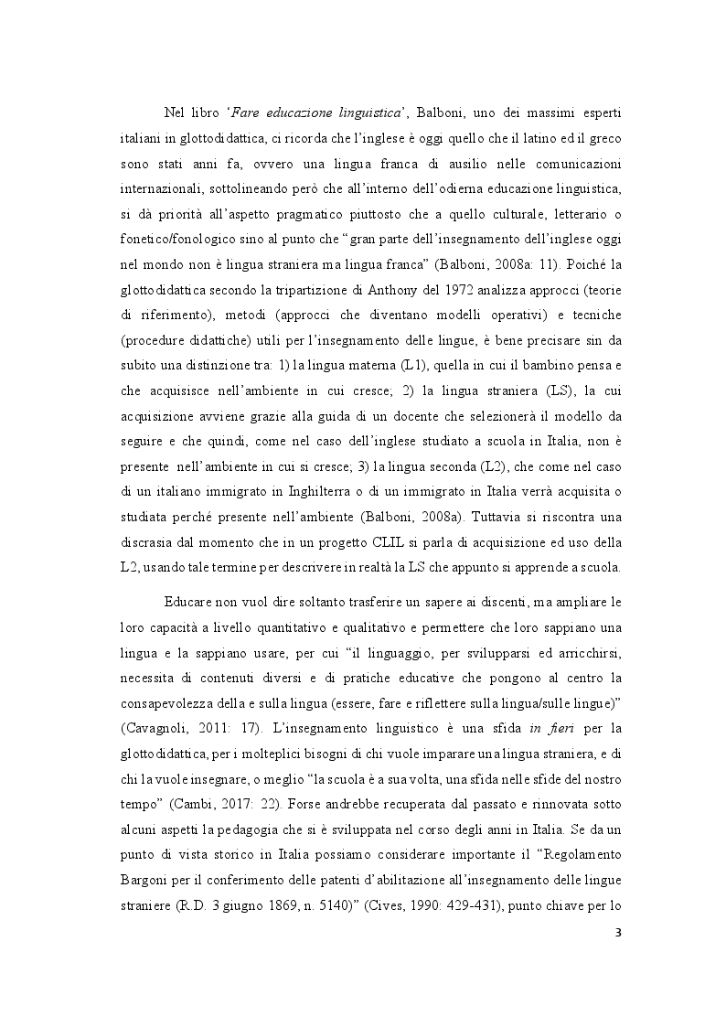 Anteprima della tesi: Insegnare Lingua Inglese e Macumba Dance Fitness-Re Move: Un’ipotesi CLIL, Pagina 4
