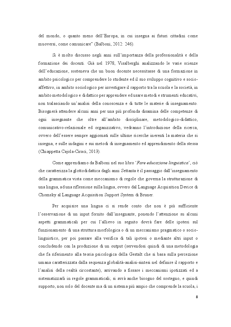 Anteprima della tesi: Insegnare Lingua Inglese e Macumba Dance Fitness-Re Move: Un’ipotesi CLIL, Pagina 9