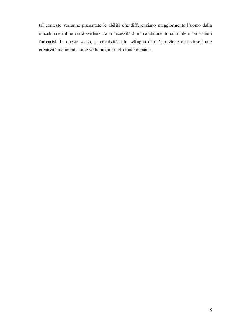 Anteprima della tesi: Lavoro e Industria 4.0: il ruolo delle idee e dell'istruzione nel confronto tra uomo e IA, Pagina 5