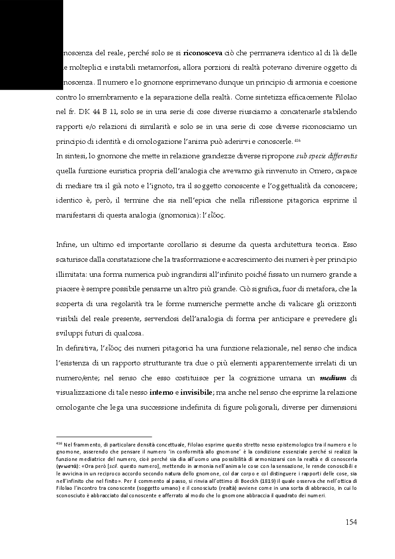 Anteprima della tesi: Semantica di eidos e idea dai poemi omerici al Corpus Hippocraticum. Sulle tracce di un progressivo addensamento epistemologico, Pagina 15