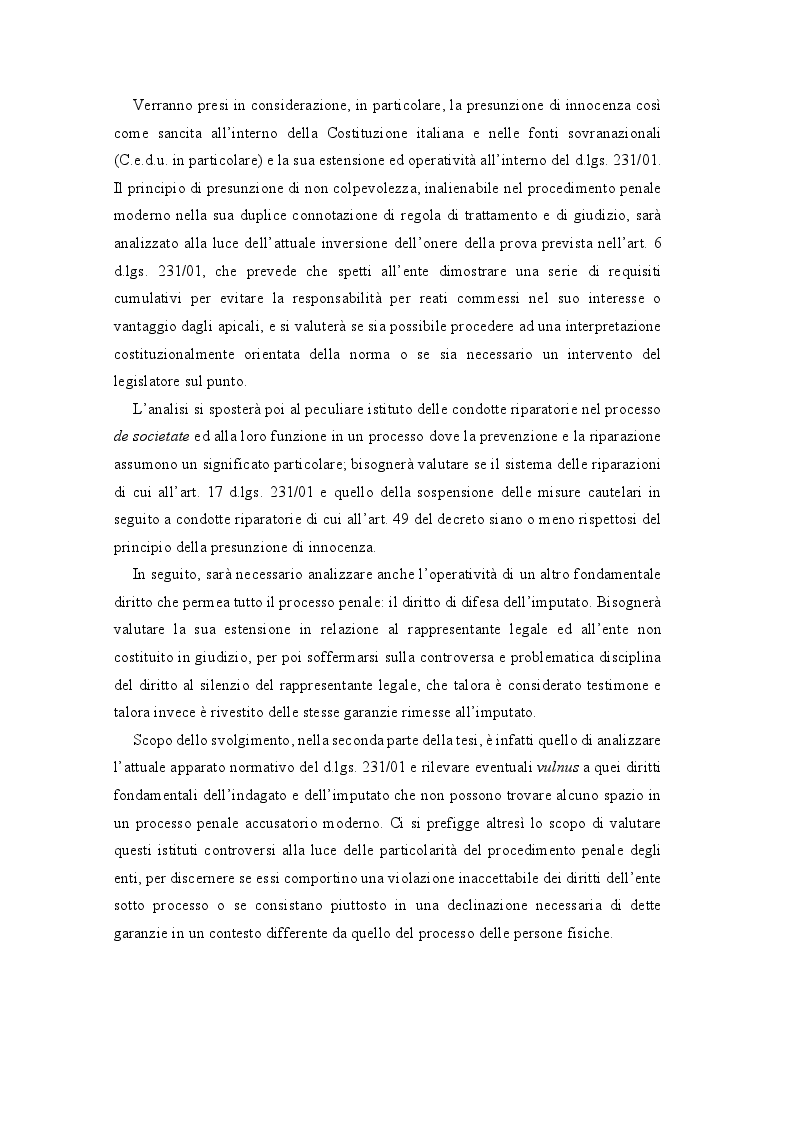 Anteprima della tesi: Responsabilità da reato degli enti: quale natura e quali implicazioni?, Pagina 4