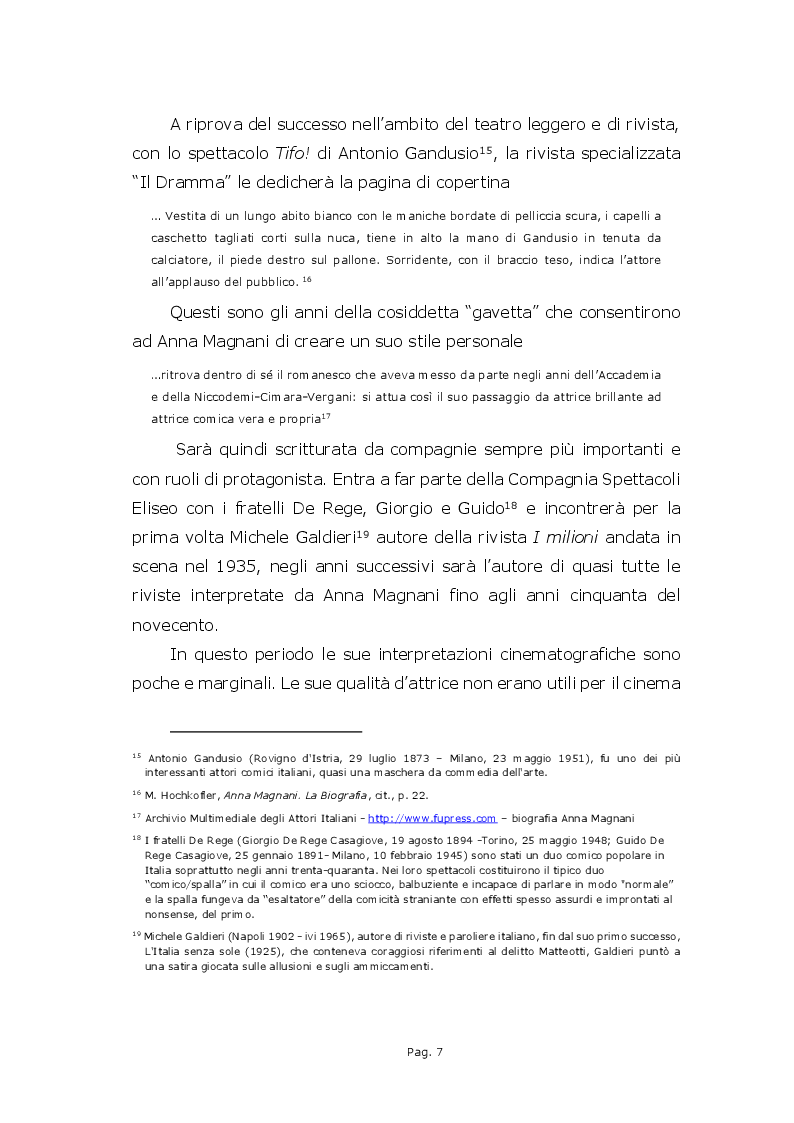 Anteprima della tesi: Anna Magnani e il teatro - La Lupa e Medea, Pagina 8