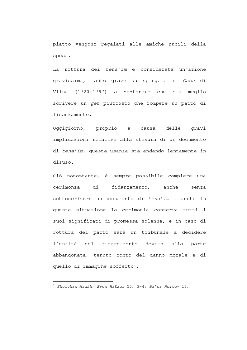 Anteprima della tesi: Il matrimonio nel diritto ebraico, Pagina 10