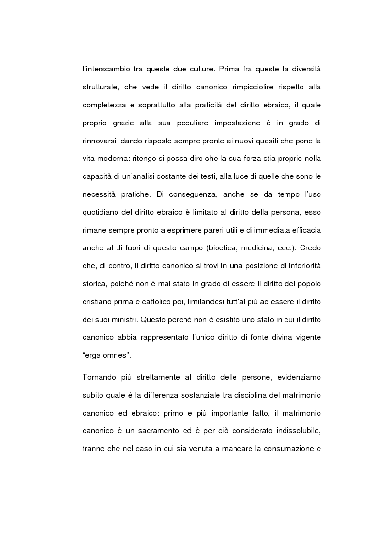 Anteprima della tesi: Il matrimonio nel diritto ebraico, Pagina 5