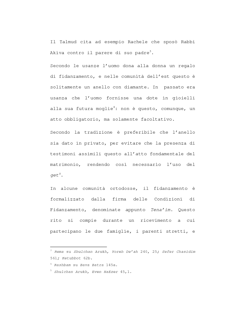 Anteprima della tesi: Il matrimonio nel diritto ebraico, Pagina 8