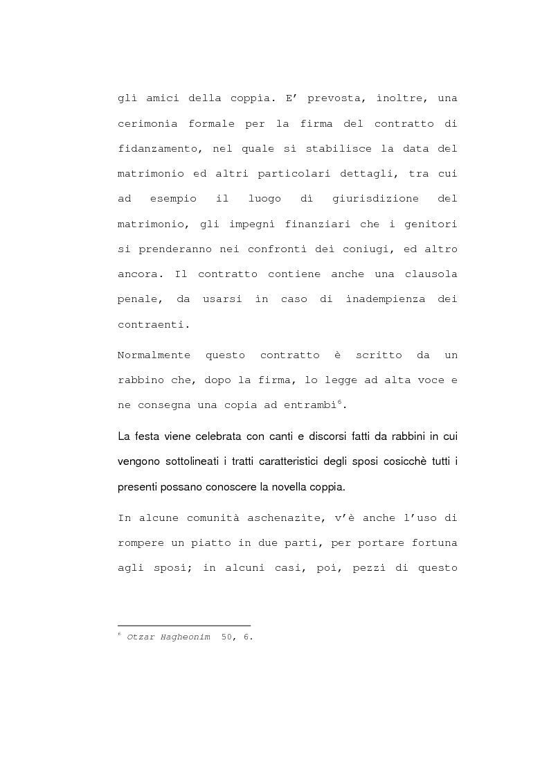 Anteprima della tesi: Il matrimonio nel diritto ebraico, Pagina 9