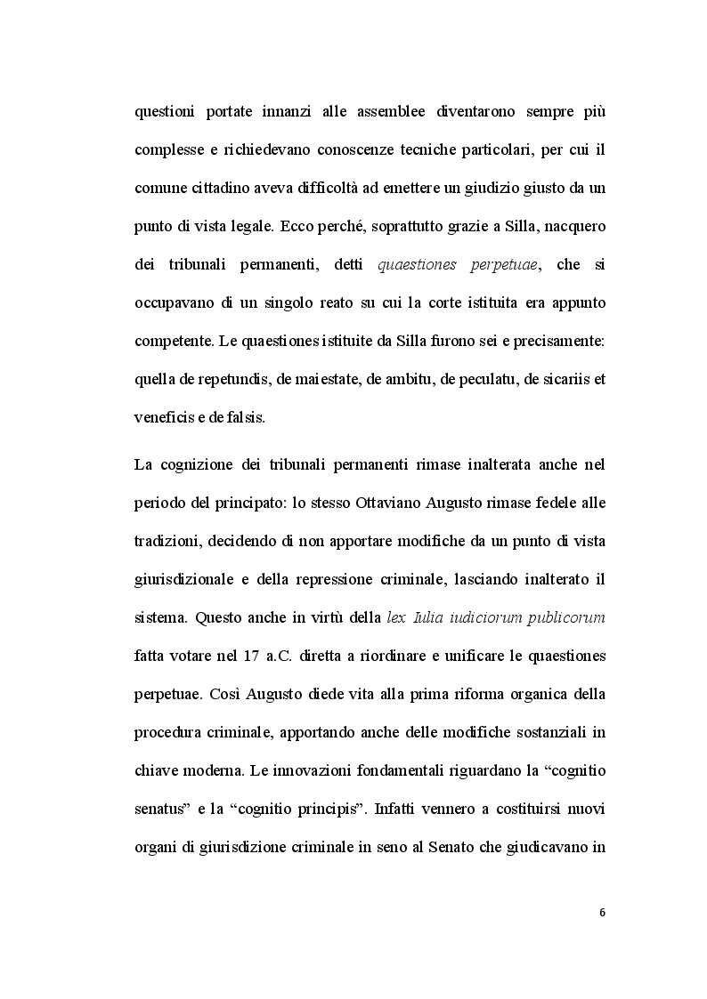 Anteprima della tesi: La repressione criminale: dalla vendetta privata alla persecuzione pubblica, Pagina 4