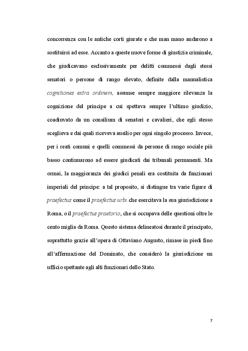 Anteprima della tesi: La repressione criminale: dalla vendetta privata alla persecuzione pubblica, Pagina 5