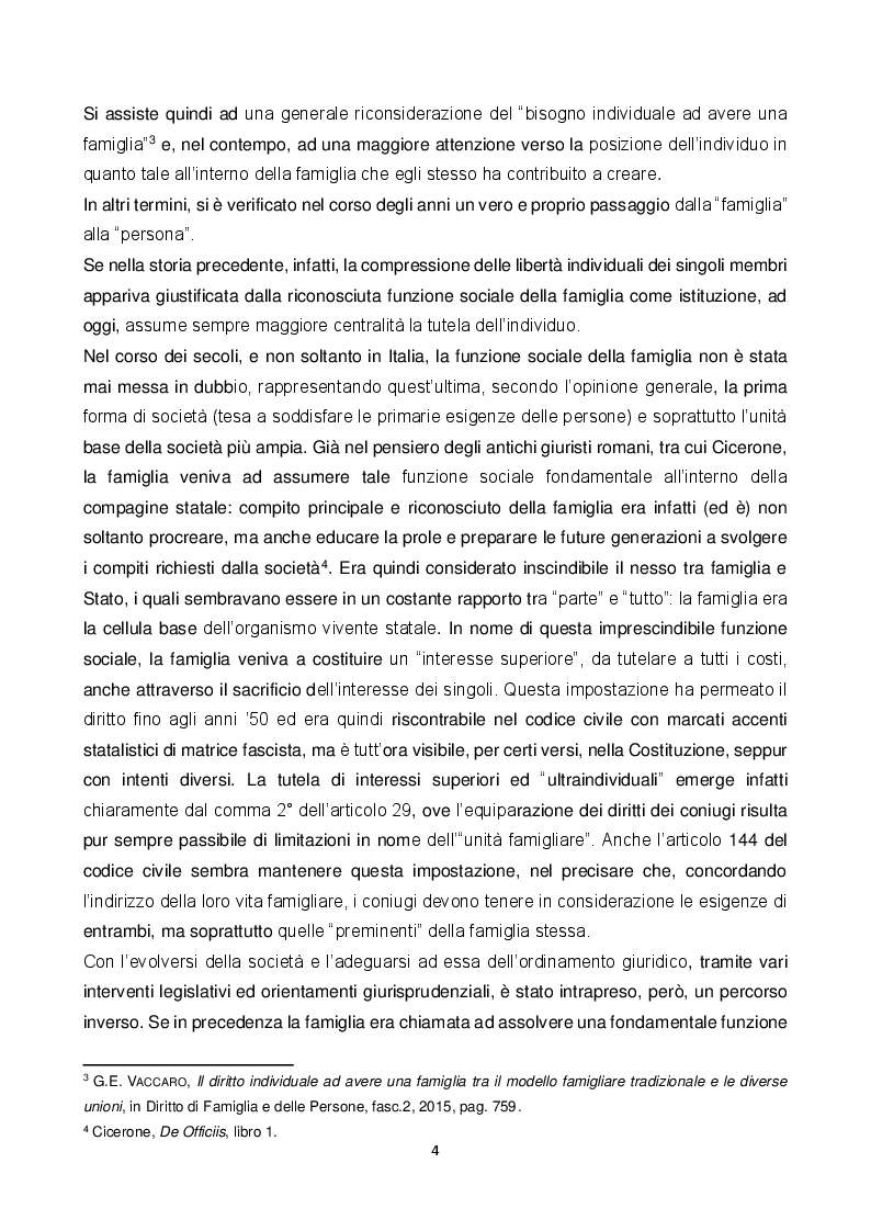 Anteprima della tesi: Stepchild adoption: lacune normative e ruolo dell'interprete, Pagina 5