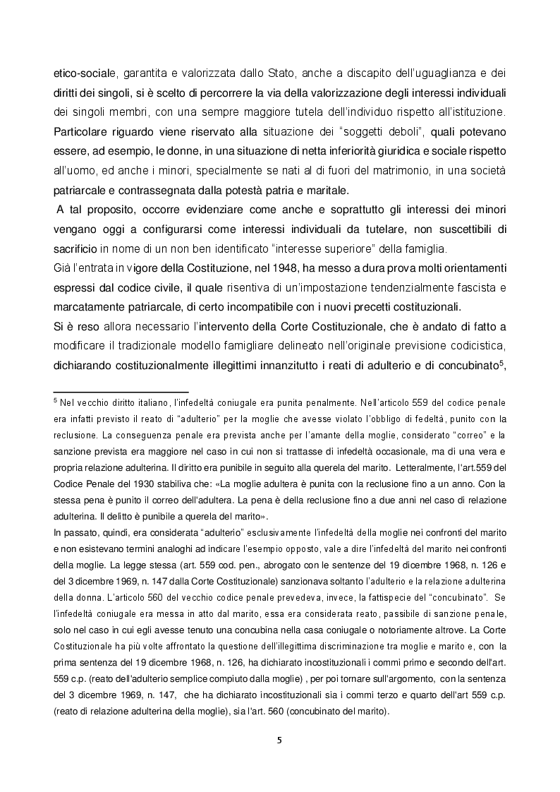 Anteprima della tesi: Stepchild adoption: lacune normative e ruolo dell'interprete, Pagina 6