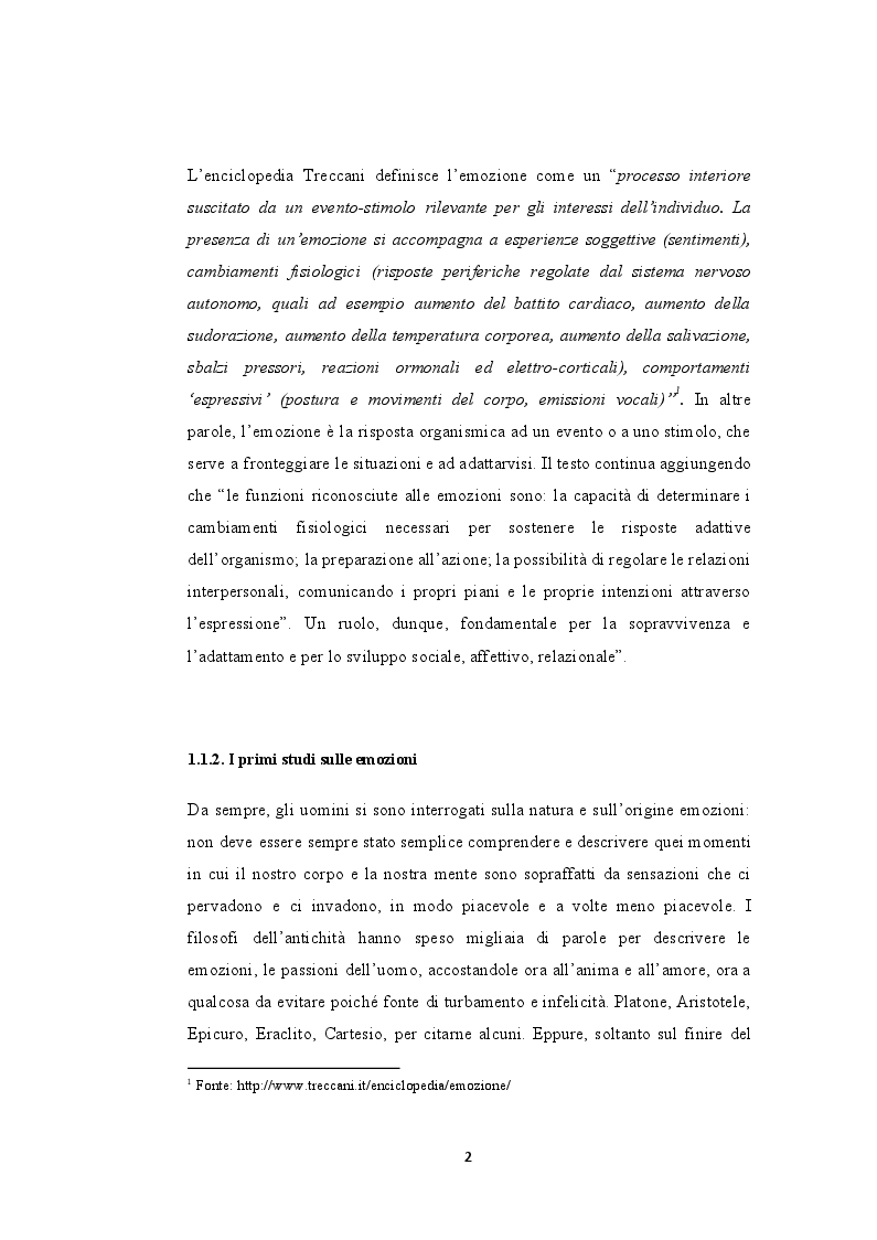 Anteprima della tesi: Lo sviluppo emotivo del bambino. Gli effetti del mancato rispecchiamento emotivo., Pagina 5