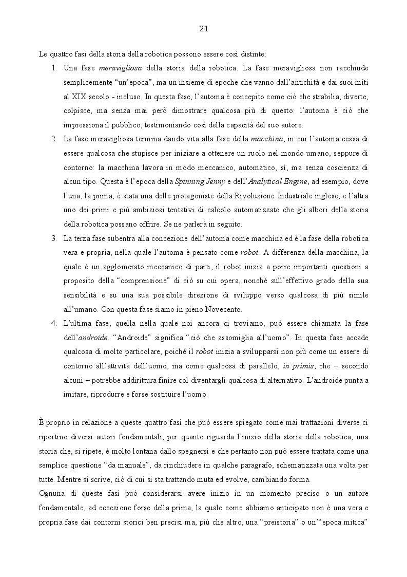 Anteprima della tesi: IA. Una critica fenomenologica al concetto di intelligenza artificiale, Pagina 5