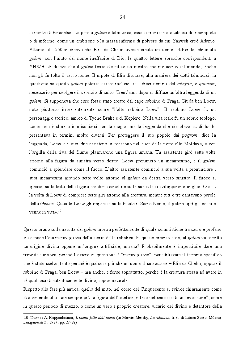 Anteprima della tesi: IA. Una critica fenomenologica al concetto di intelligenza artificiale, Pagina 8