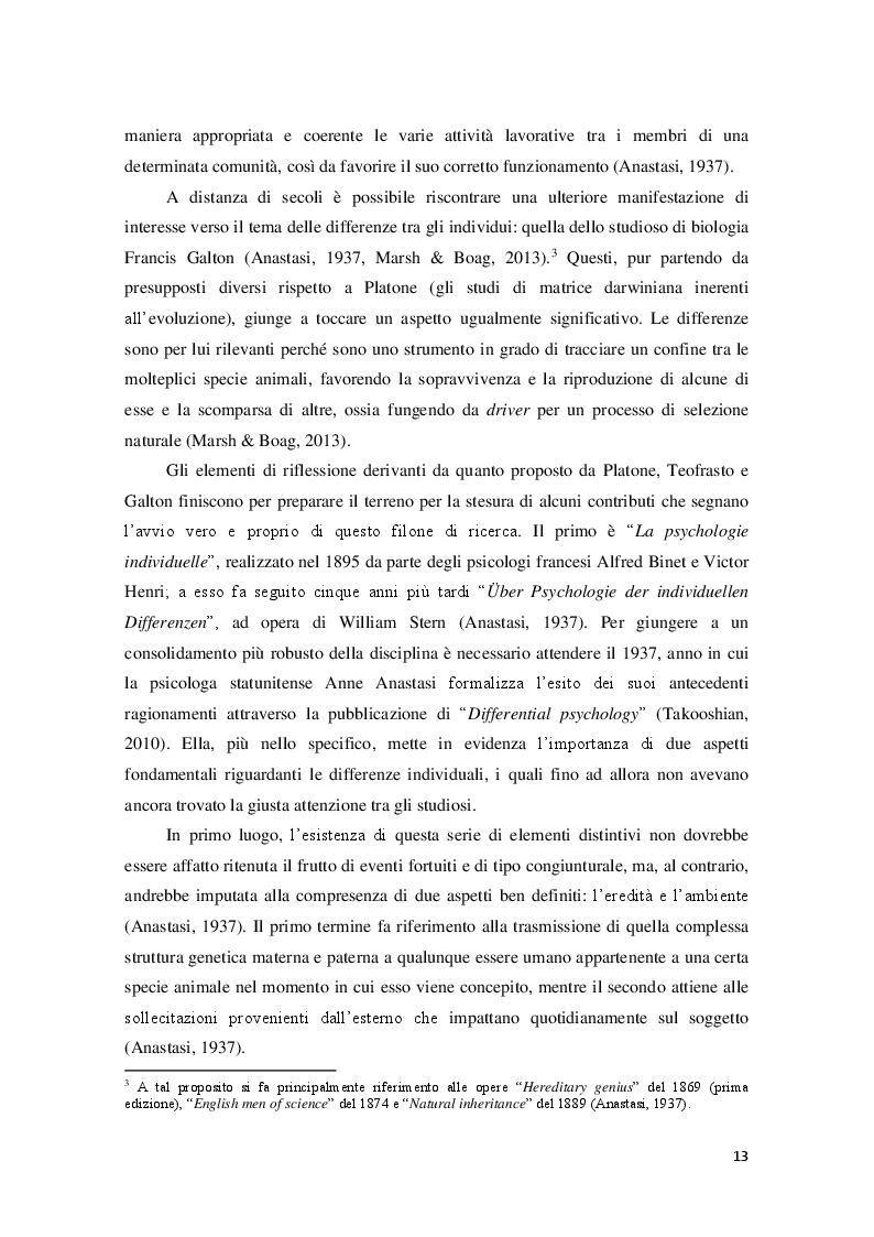 Anteprima della tesi: Competenze e definizione dei profili professionali: quale ruolo per quale evoluzione?, Pagina 11