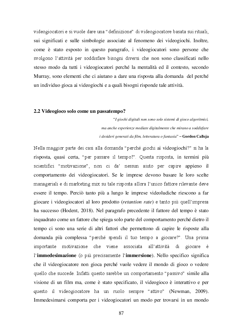 Anteprima della tesi: Il Mercato dei Videogiochi; Cultura, Struttura e Comportamento del videogiocatore, Pagina 8