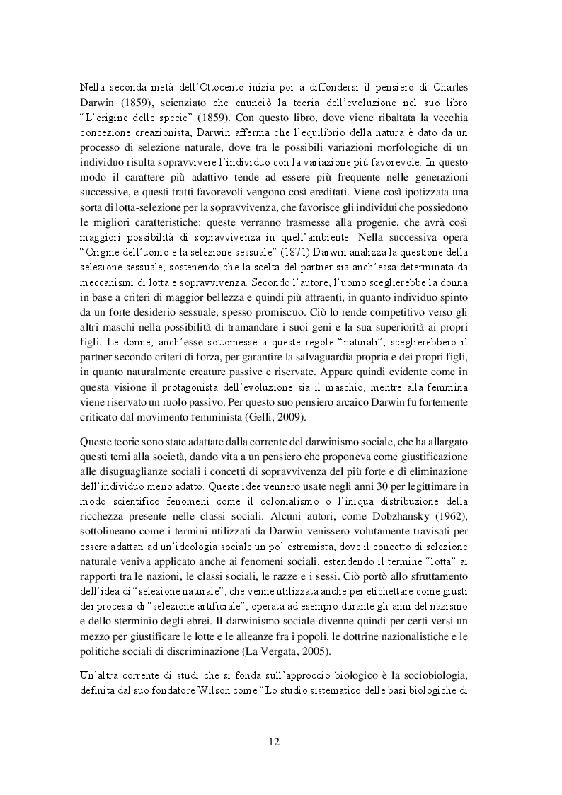 Anteprima della tesi: Nuovi Significati e Nuove Relazioni di Genere nella Famiglia e nel Lavoro, Pagina 9