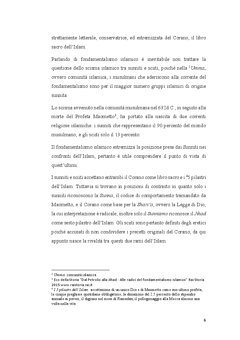 Anteprima della tesi: L'influenza dei social media sul terrorismo islamico. Caso ISIS, Pagina 3