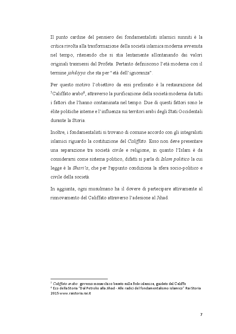 Anteprima della tesi: L'influenza dei social media sul terrorismo islamico. Caso ISIS, Pagina 4